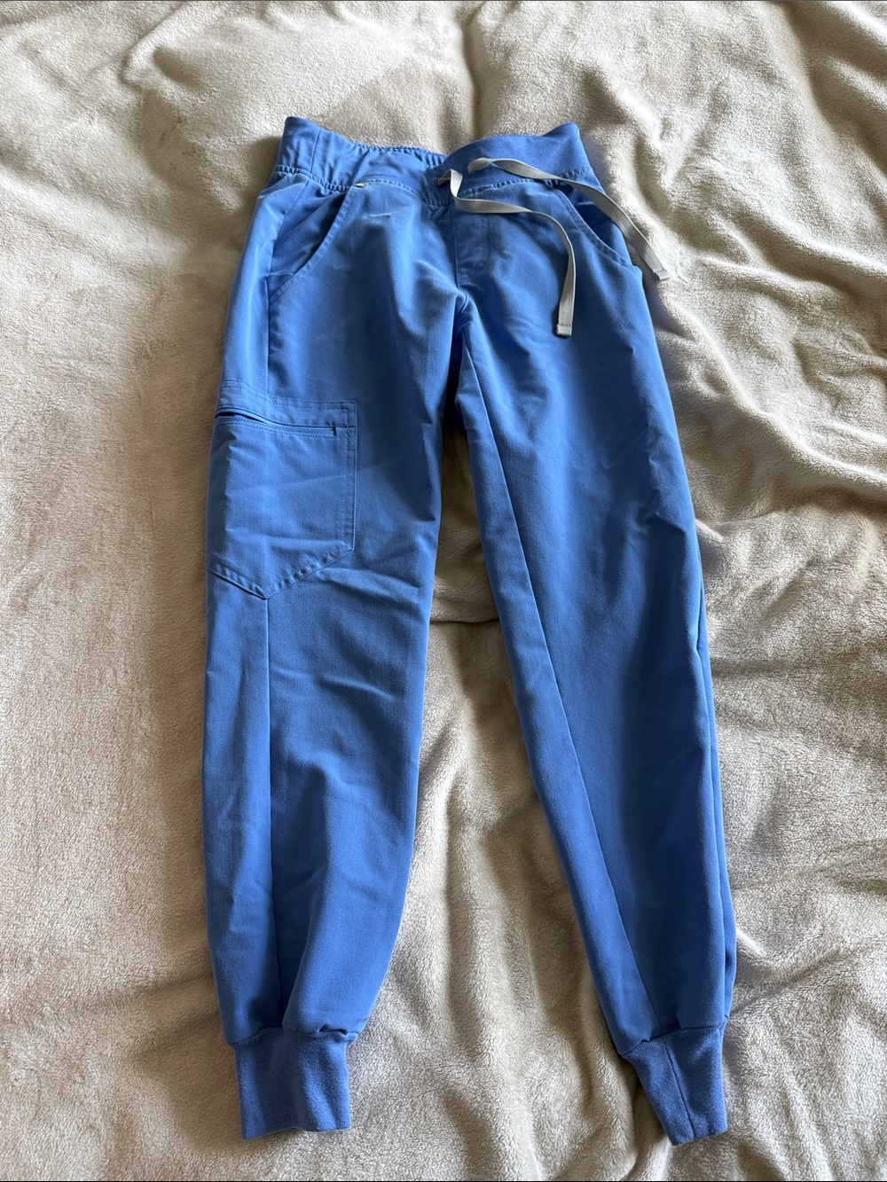 Figs XXS P ceil blue
